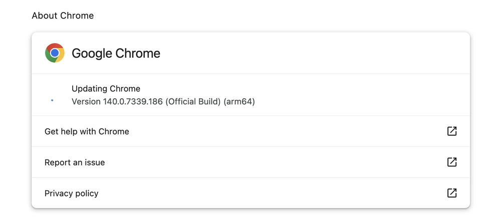 Người dùng Chrome cần cập nhật ngay lập tức. Ảnh: TIỂU MINH