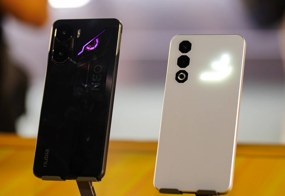 Nubia Neo 3 GT 5G (màu trắng) sử dụng cảm biến chính 50 MP. Ảnh: TIỂU MINH