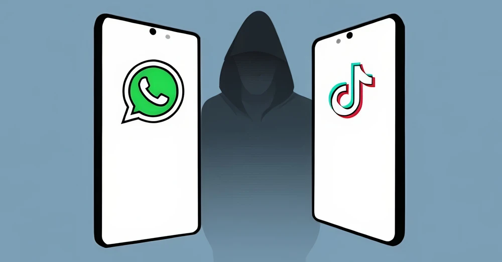 Phần mềm gián điệp ClayRat ẩn mình bên trong các ứng dụng giả mạo TikTok, YouTube. Ảnh: The Hacker News