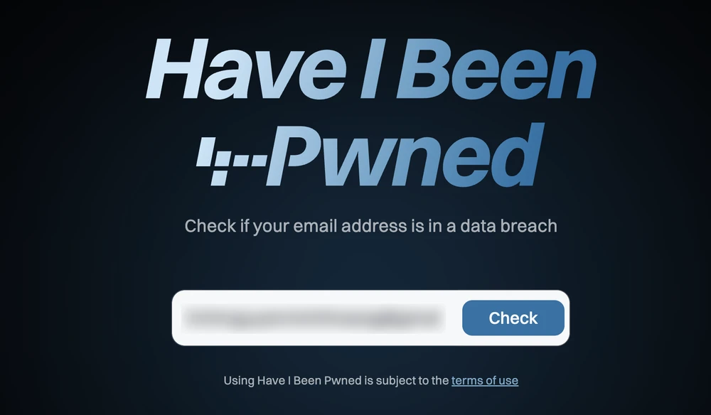 Kiểm tra dữ liệu cá nhân có bị rò rỉ hay không. Ảnh: MINH HOÀNG