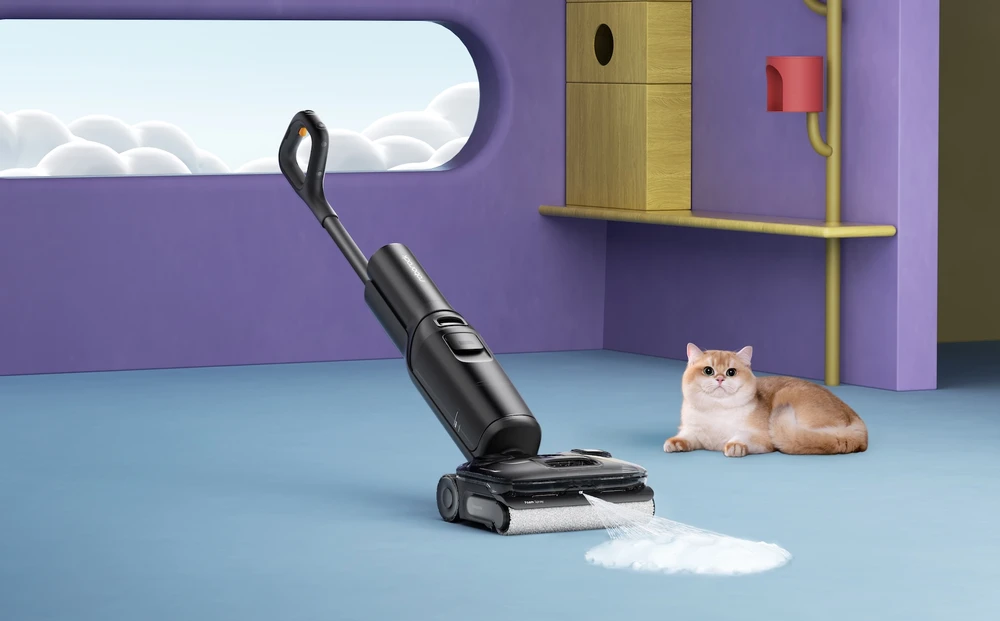 Tin công nghệ 10-11: Máy hút bụi lau nhà thông minh Roborock F25 Ace Pro.