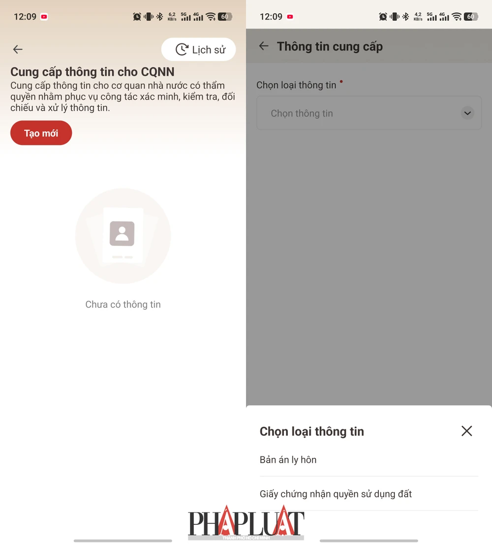 Thêm giấy chứng nhận quyền sử dụng đất. Ảnh: MINH HOÀNG
