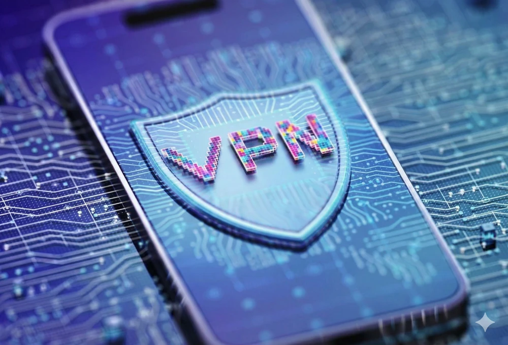 Google cảnh báo những rủi ro liên quan đến các phần mềm VPN giả mạo. Ảnh: AI