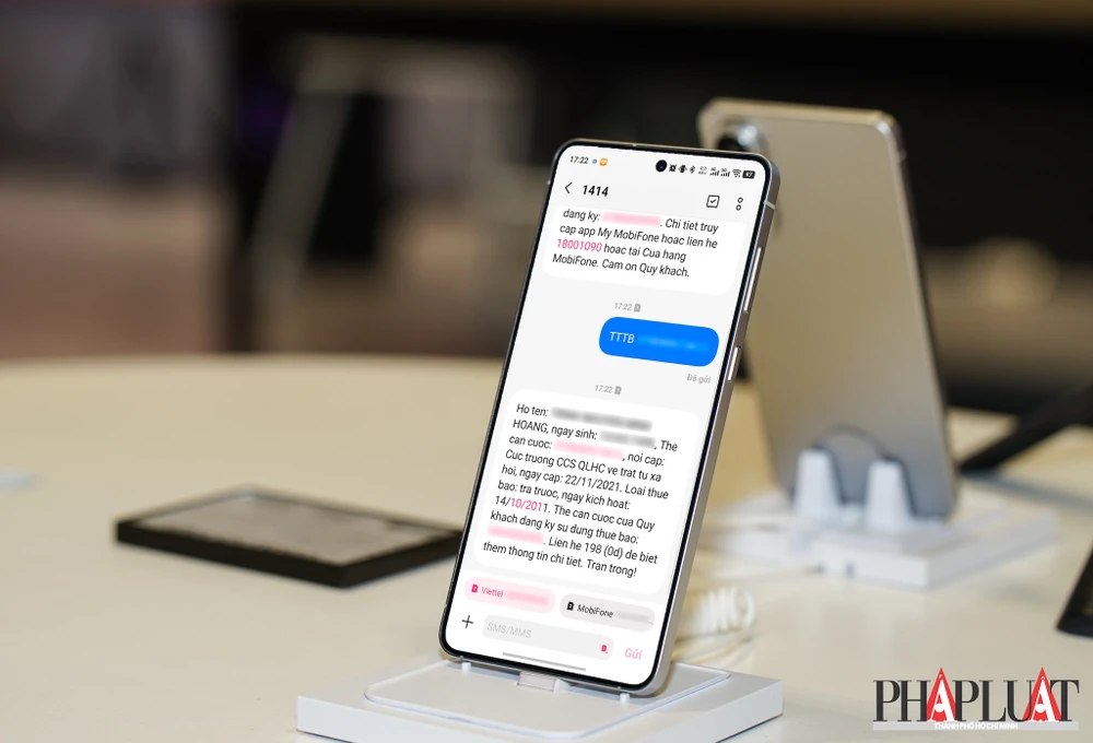 Người dùng nên kiểm tra thông tin thuê bao thường xuyên để tránh mất quyền lợi. Ảnh: MINH HOÀNG
