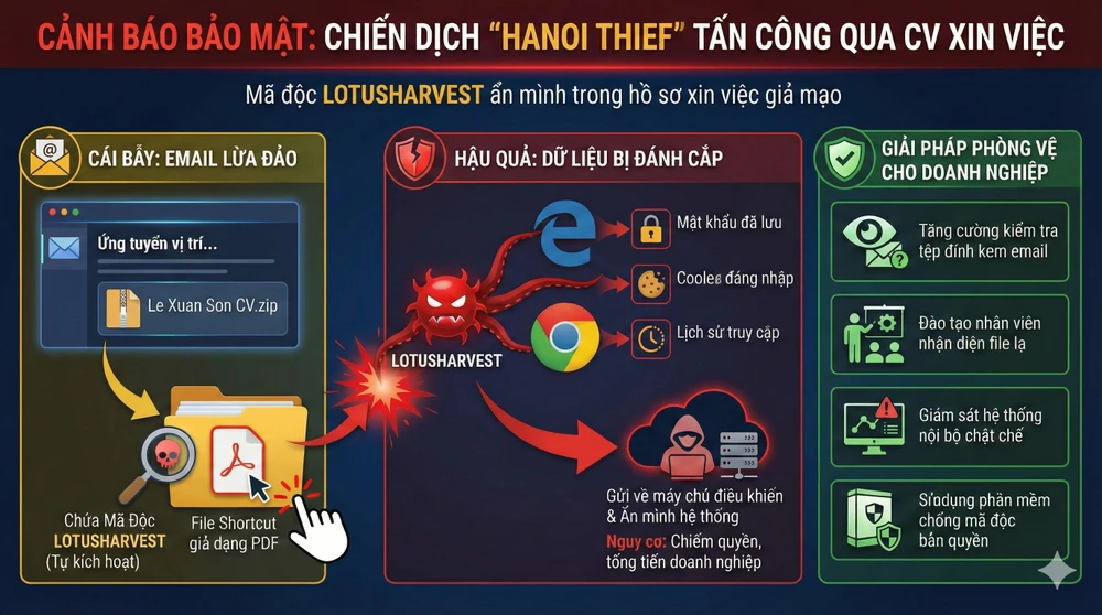 Mô phỏng kiểu tấn công mới. Ảnh: AI