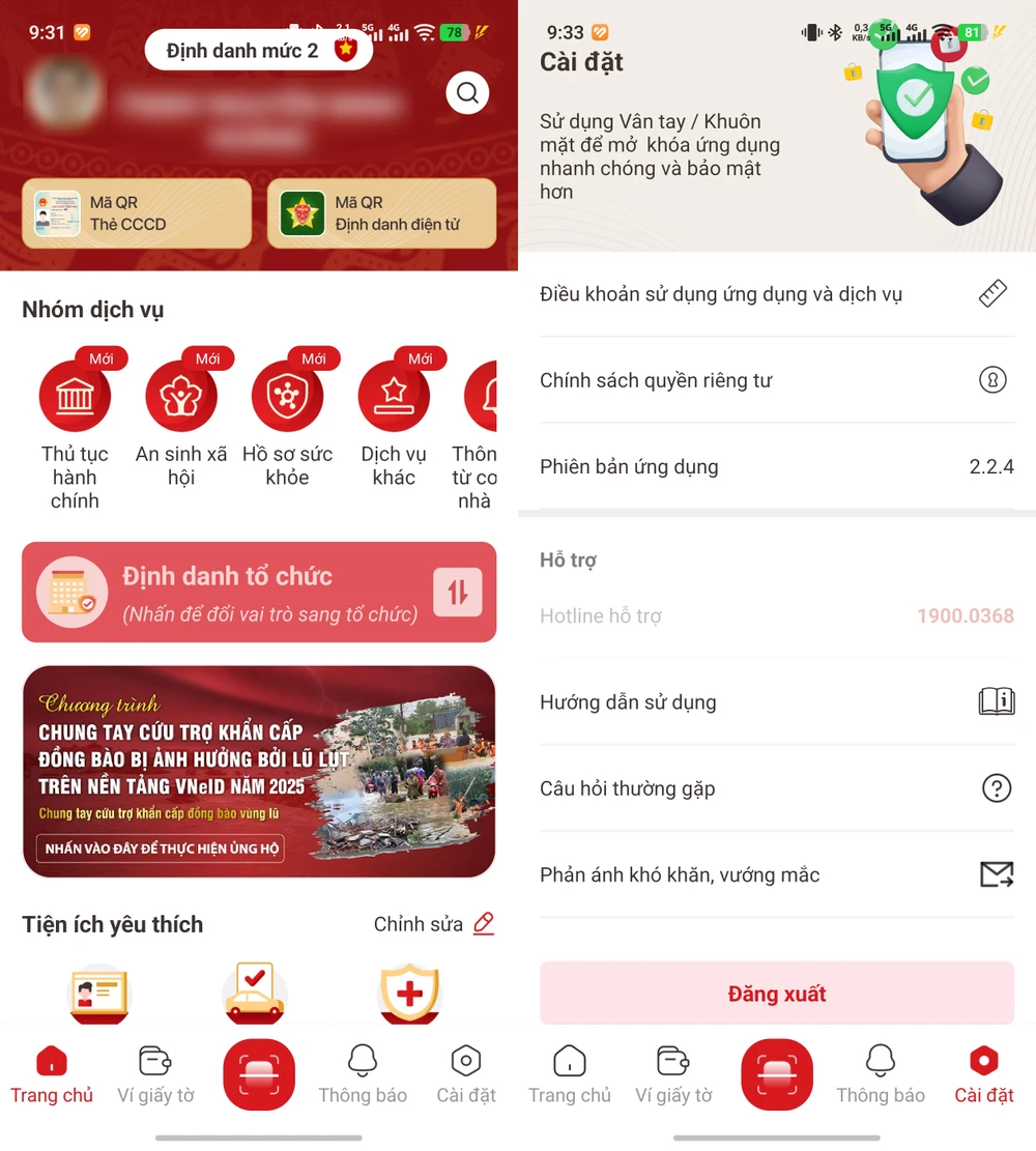 Cách gửi phản ánh khi thông tin cư trú bị sai trên ứng dụng VNeID. Ảnh: MINH HOÀNG