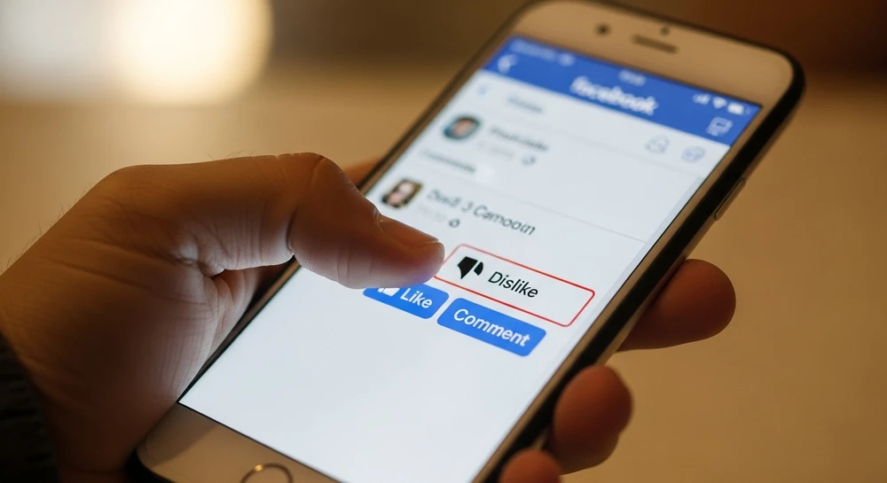 Facebook bổ sung thêm nút 'không thích' (dislike) trong phần bình luận.