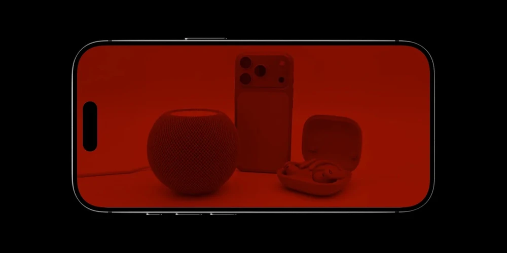 Lỗi trên iOS 26 khiến hình ảnh bị hiển thị lớp phủ màu đỏ. Ảnh: Reddit