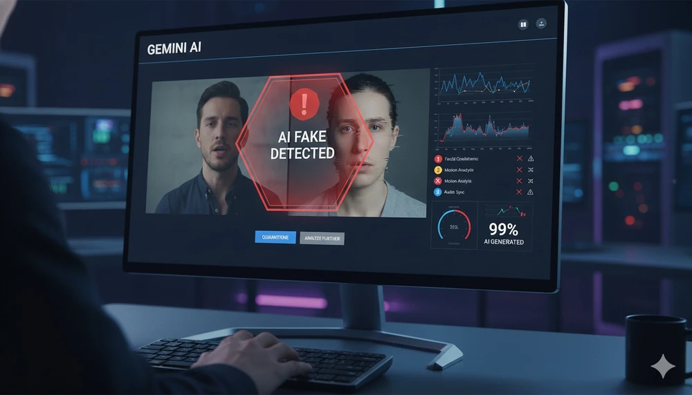 Tin công nghệ 19-12: Google Gemini có thể xác định các video được tạo bằng AI. Ảnh minh họa: AI