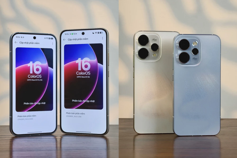 Reno15 Series có camera lớn, thuật toán AI thông minh.