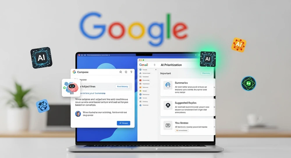Nhiều người dùng bày tỏ lo ngại khi Google tích hợp AI vào hộp thư, đọc nội dung email của họ. Ảnh minh họa: AI