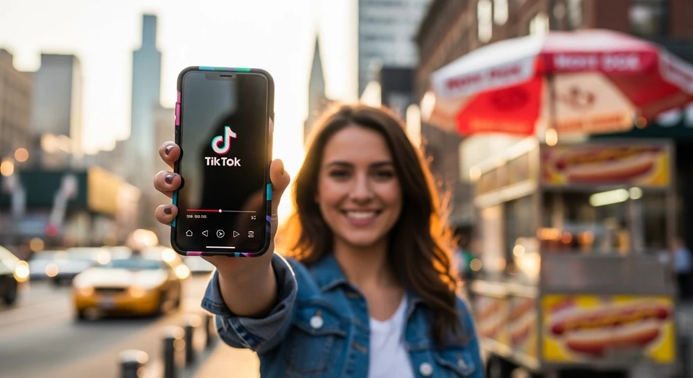 Tin công nghệ 23-1: Người dùng tại Mỹ vẫn có thể tiếp tục sử dụng TikTok. Ảnh minh họa: AI