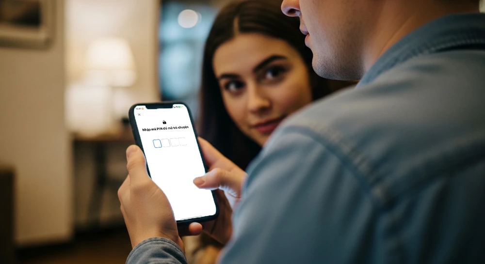 Bảo mật tin nhắn Zalo là điều mà ai cũng nên làm. Ảnh minh họa: AI