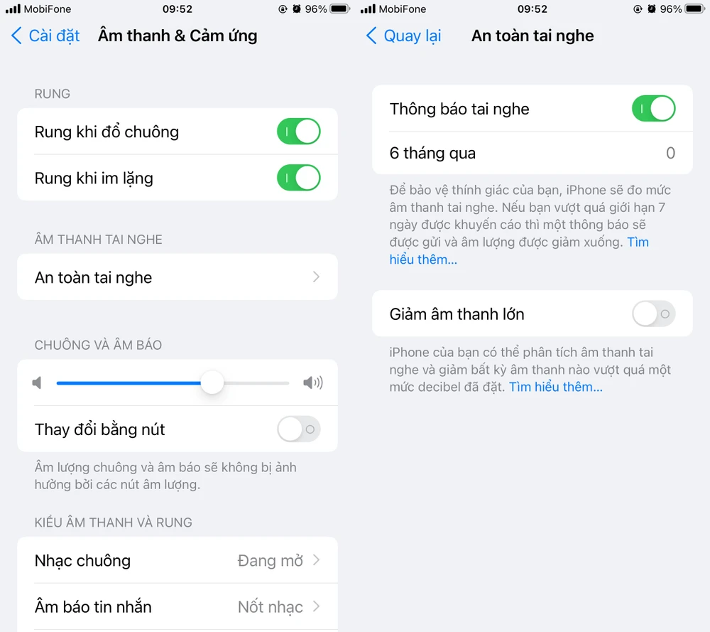 Người dùng tai nghe không dây nên điều chỉnh các cài đặt âm thanh để tránh ảnh hưởng đến thính lực. Ảnh: TIỂU MINH