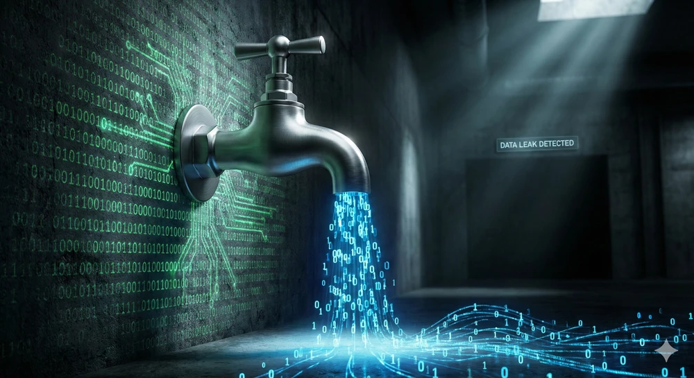 Hàng triệu dữ liệu, email, số điện thoại bị rò rỉ trên mạng. Ảnh minh họa: AI