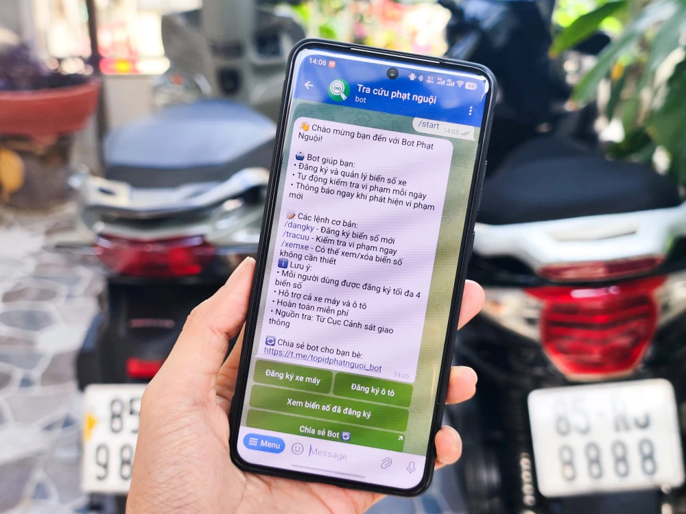 Cách tra cứu phạt nguội và đóng phạt online. Ảnh: MINH HOÀNG