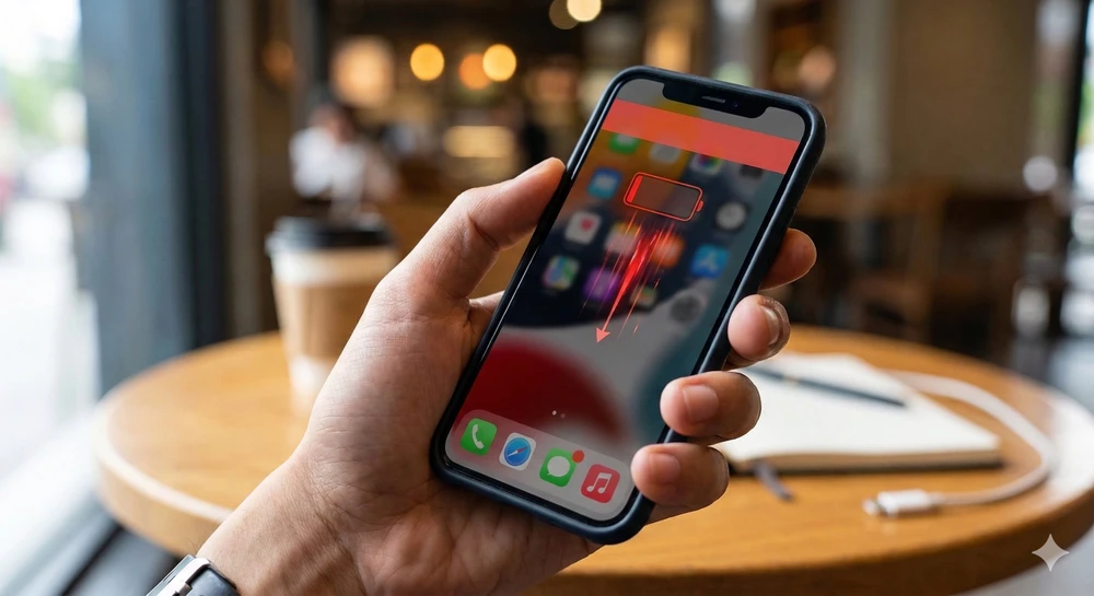 Thay đổi thói quen sẽ giúp tiết kiệm pin đáng kể. Ảnh minh họa: AI