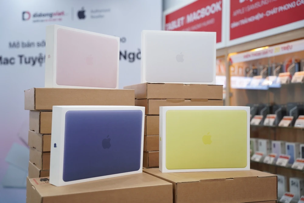 MacBook Neo thu hút các bạn học sinh, sinh viên.