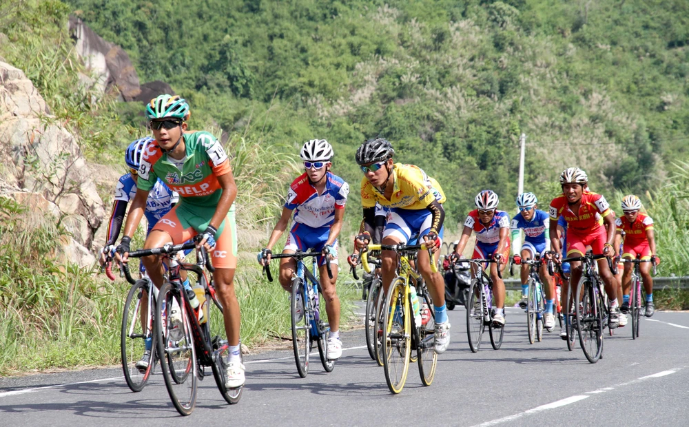 Áo vàng Trần Thanh Điền vô địch năm 2013, khi mới 17 tuổi. ẢNH: MQ Áo vàng Trần Thanh Điền vô địch năm 2013, khi mới 17 tuổi. ẢNH: MQ