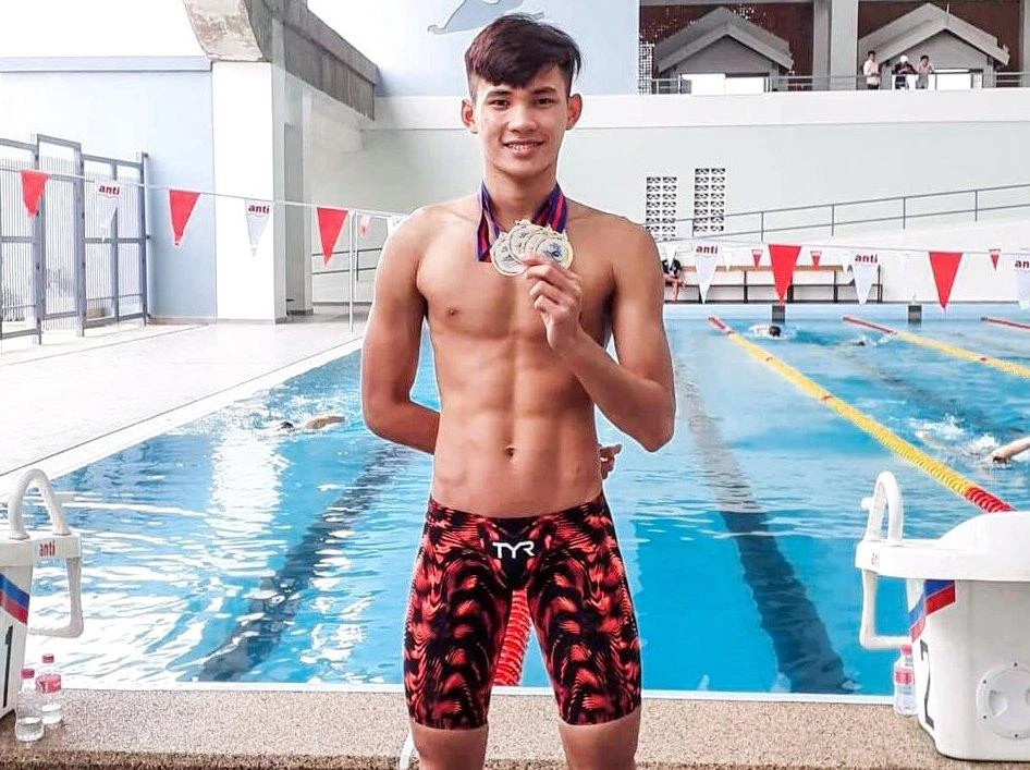 Kình ngư phá kỷ lục SEA Games 31 Phạm Thanh Bảo.