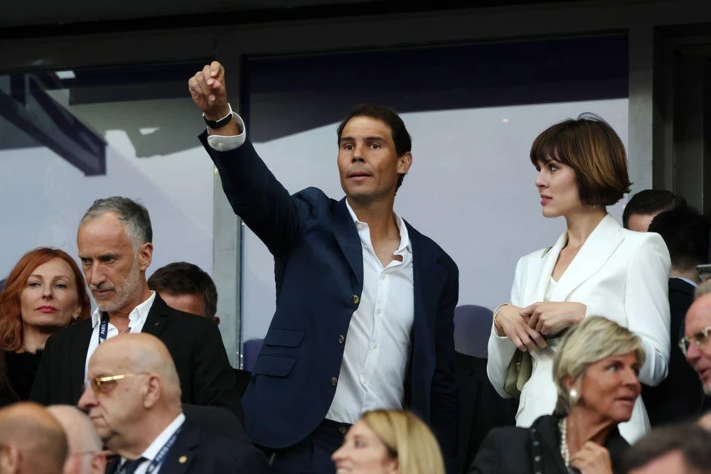 Nadal dự khán trận chung kết Champiosn League vào tối thứ bảy... Nadal dự khán trận chung kết Champiosn League vào tối thứ bảy...