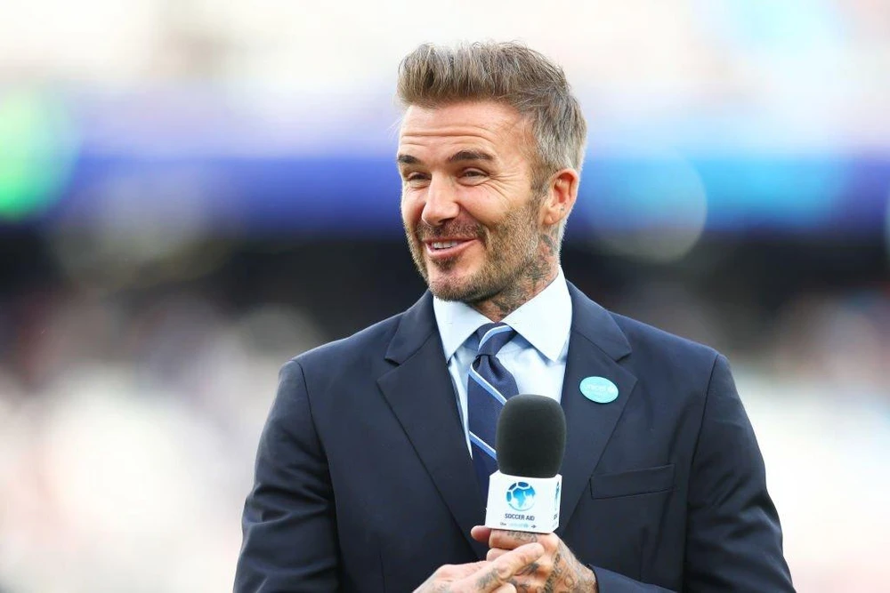 Cựu tuyển thủ Anh David Beckham. Ảnh: GETTY