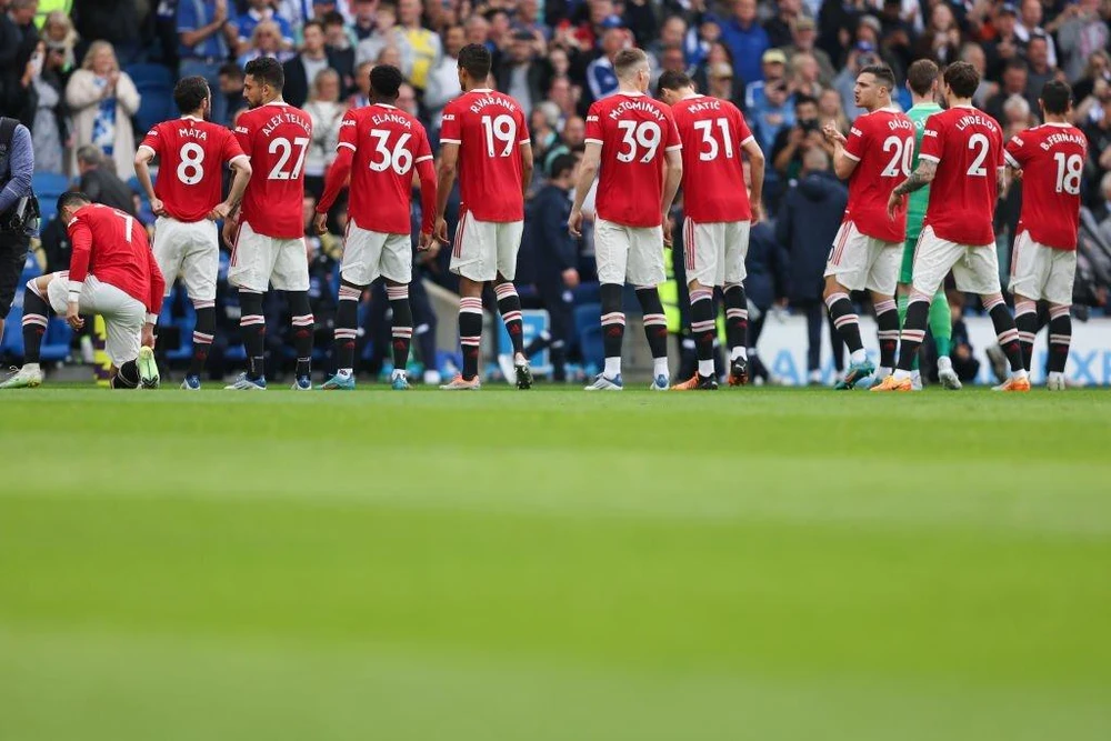 Ronaldo không có cơ hội cùng MU tham gia Champions League mùa này. Ảnh: GETTY