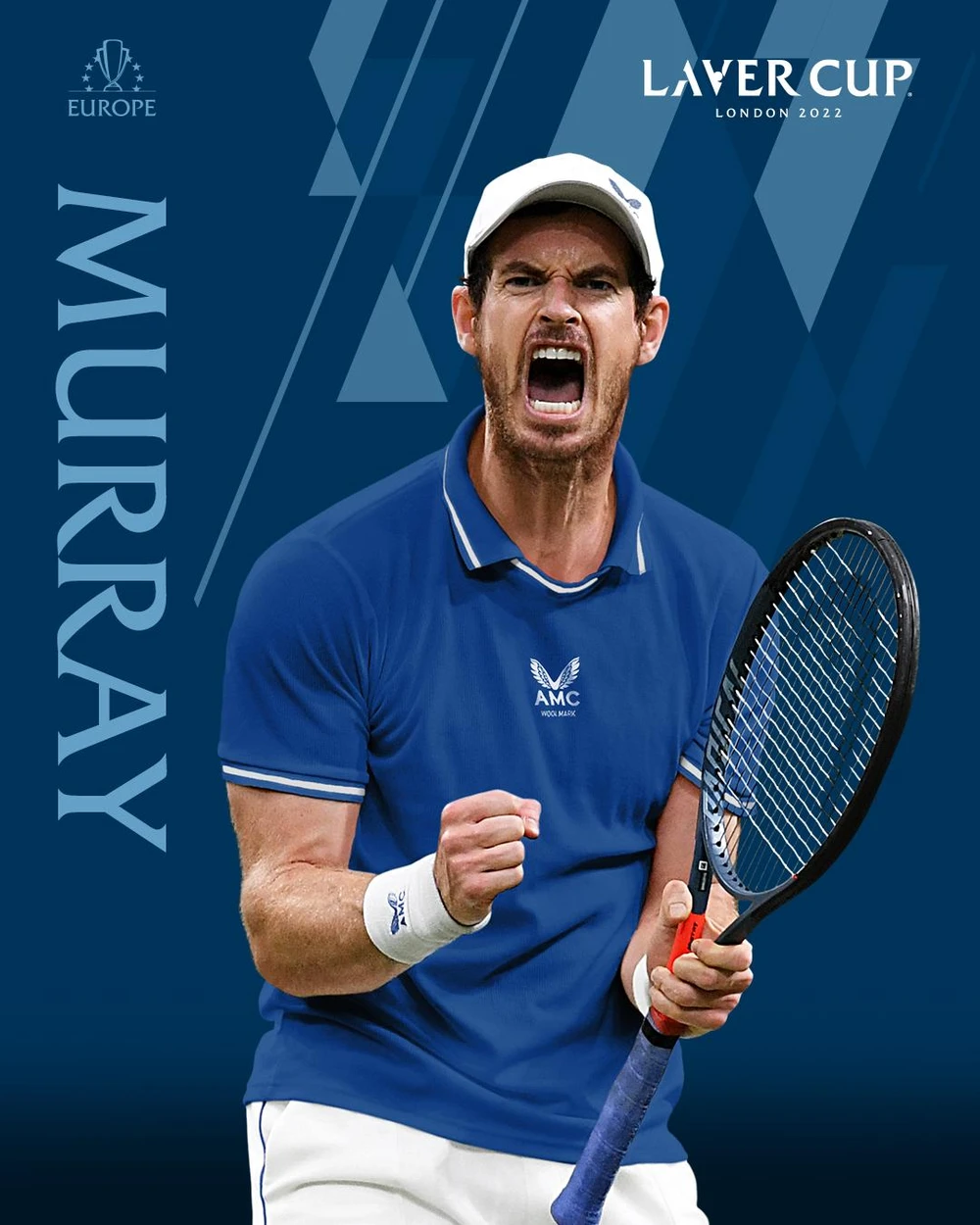 Laver Cup công bố Andy Murray là thành viên mới nhất tham gia đội tuyển châu Âu. Ảnh: GETTY