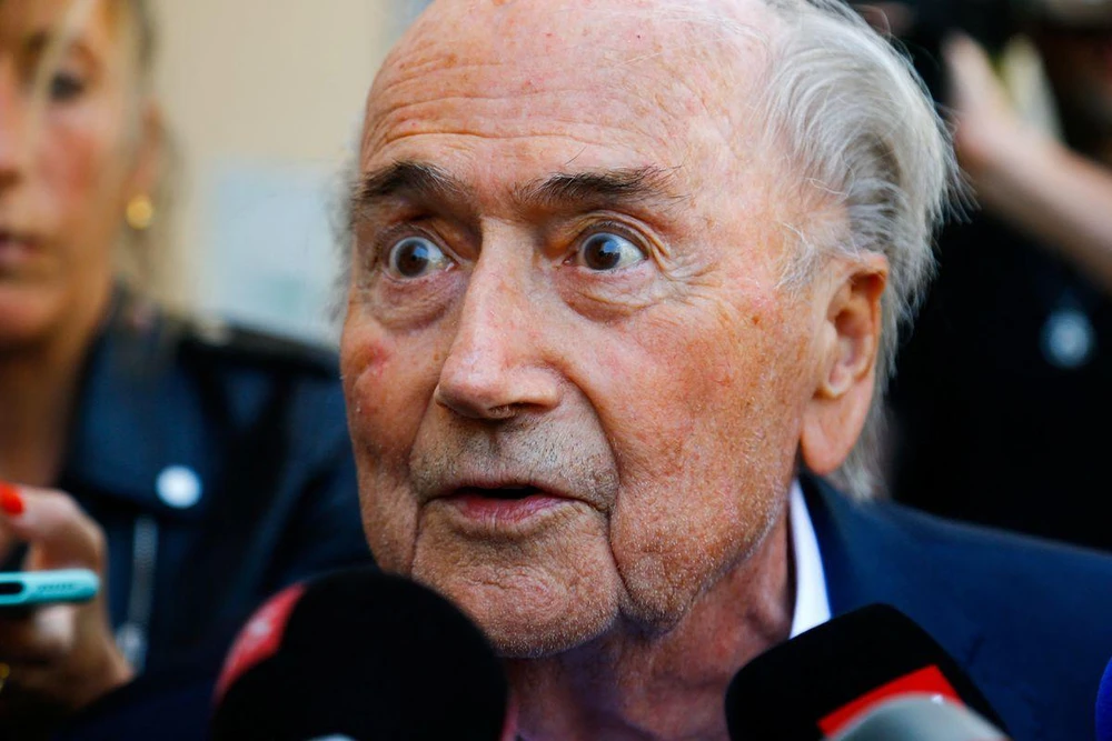 Cựu chủ tịch FIFA - Sepp Blatter. ẢNH: REUTERS