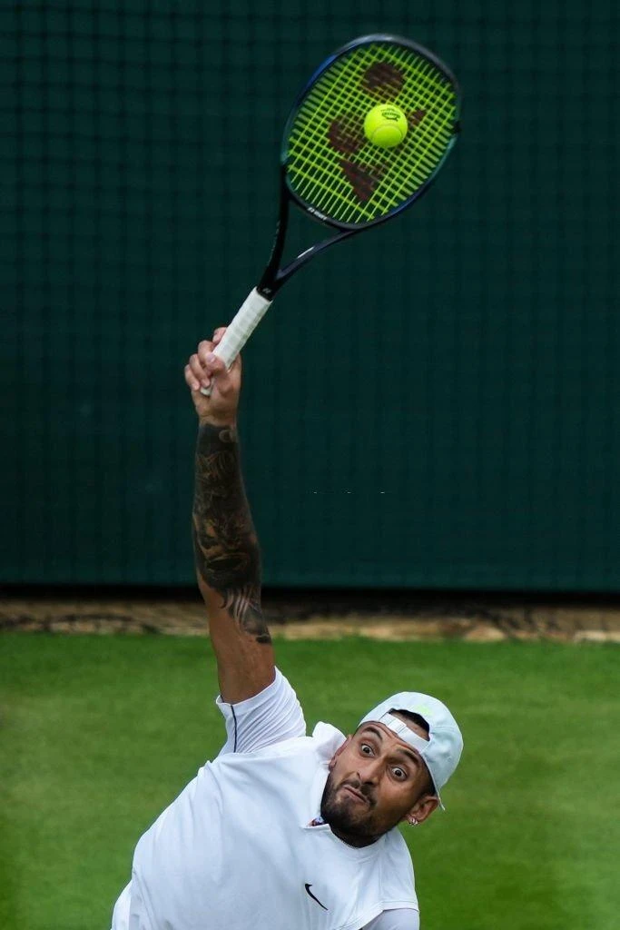 Khả năng giao bóng được xem là thứ "vũ khí hủy diệt" của Nick. Ảnh: GETTY