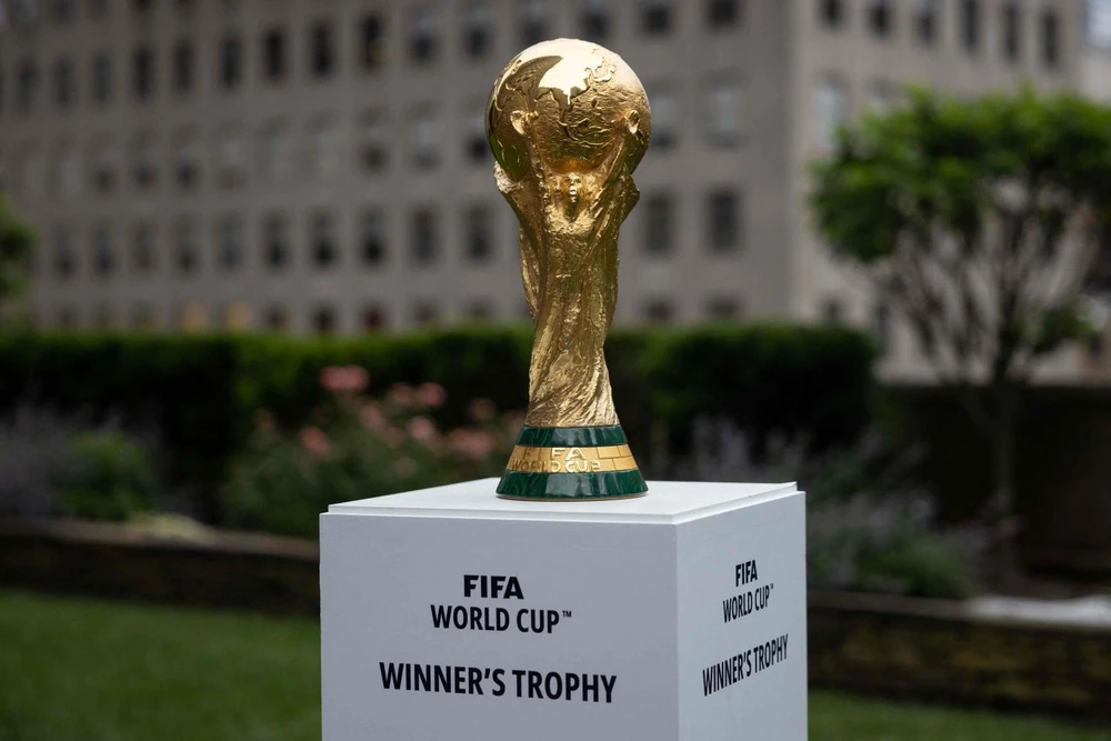 Cúp vô địch World Cup. Ảnh: AFC