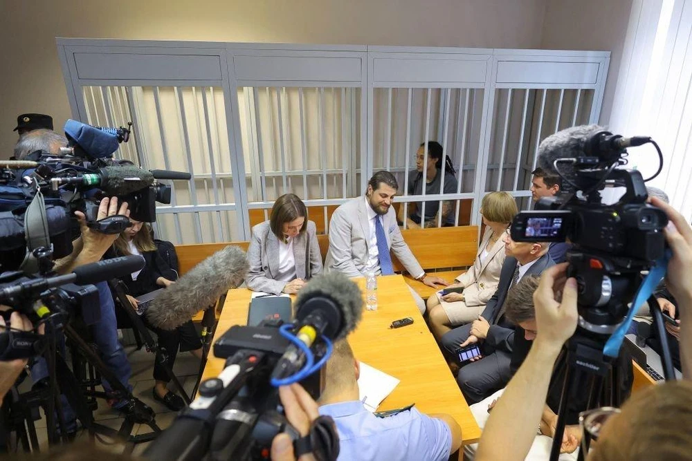 Ngôi sao bóng rổ Mỹ bị bắt kể từ tháng 2-2022. Ảnh: GETTY