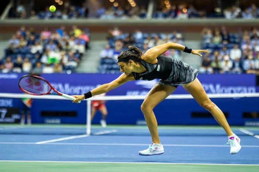 Caroline Garcia không đạt phong độ tốt tại bán kết Mỹ mở rộng. Ảnh: GETTY