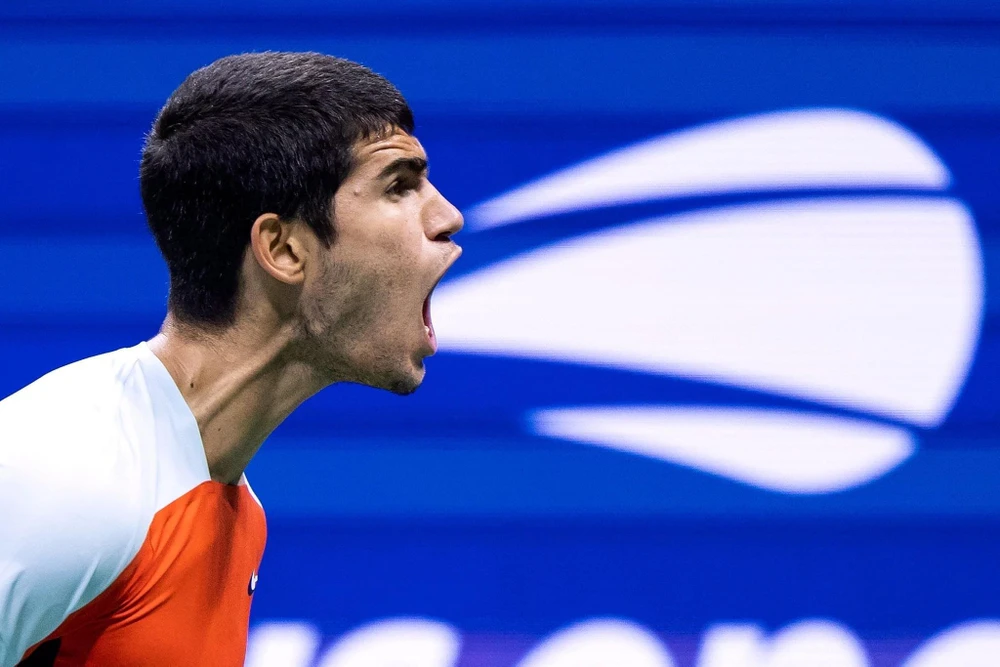 Tay vợt 19 tuổi tạo ra hàng loạt cột mốc mới trong lịch sử quần vợt thế giới. Ảnh: GETTY