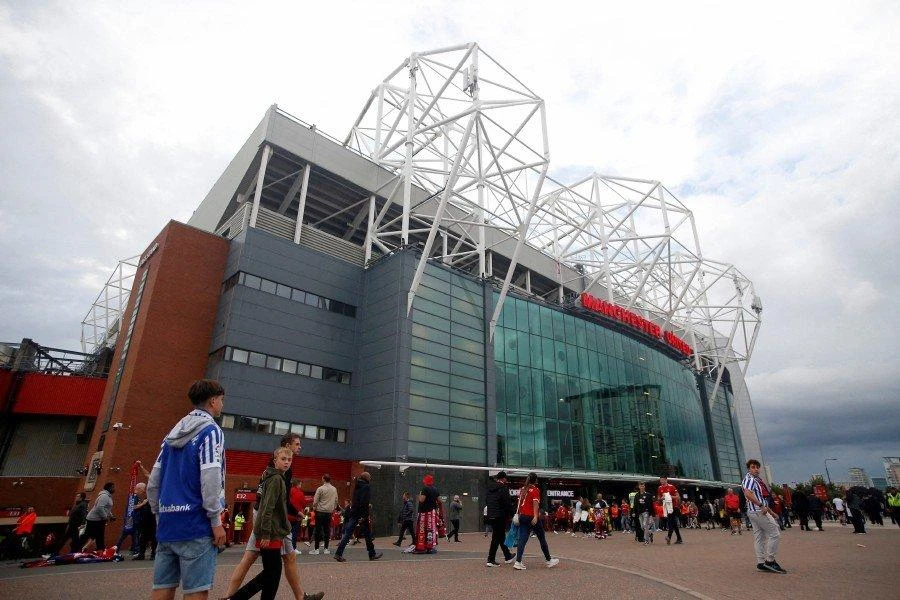 Sân vận động Old Trafford. Ảnh: REUTERS