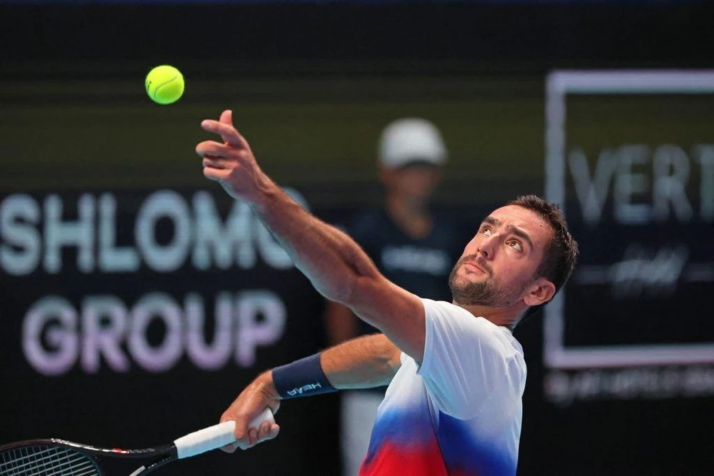 Cilic chỉ hai lần đánh bại được Djokovic trong 20 cuộc đối đầu. Ảnh: GETTY