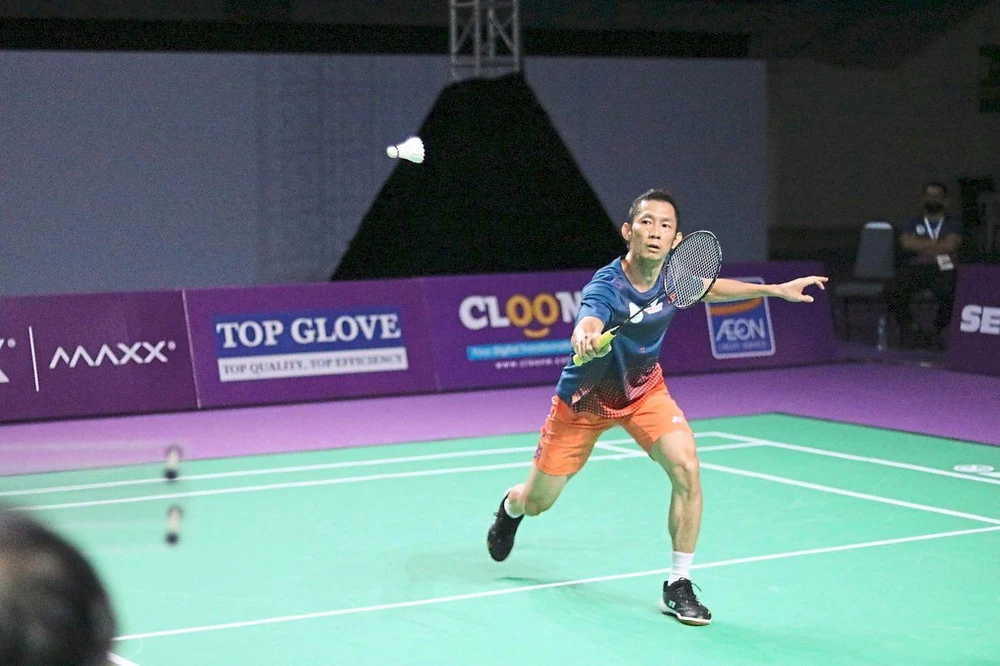 Tiến Minh thi đấu tại Purple League Professional. Ảnh: ST Tiến Minh thi đấu tại Purple League Professional. Ảnh: ST