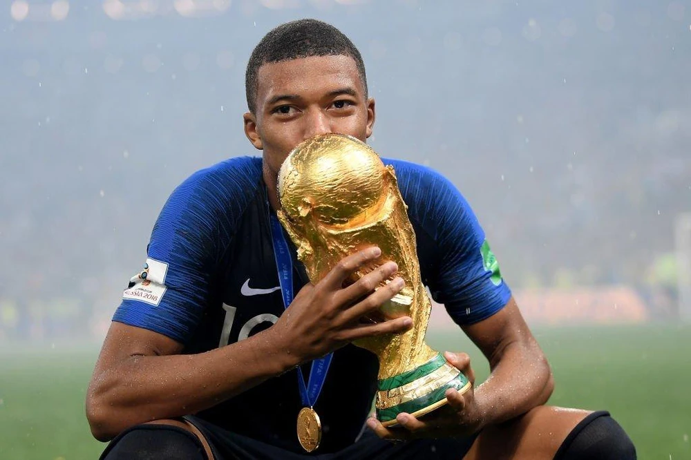 Tiền đạo tuyển Pháp - Kylian Mbappe. Ảnh: GETTY