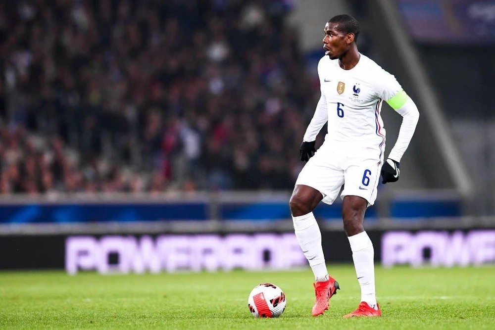Đội trưởng đội tuyển Pháp Pogba vắng mặt ở World Cup Qatar. Ảnh: GETTY