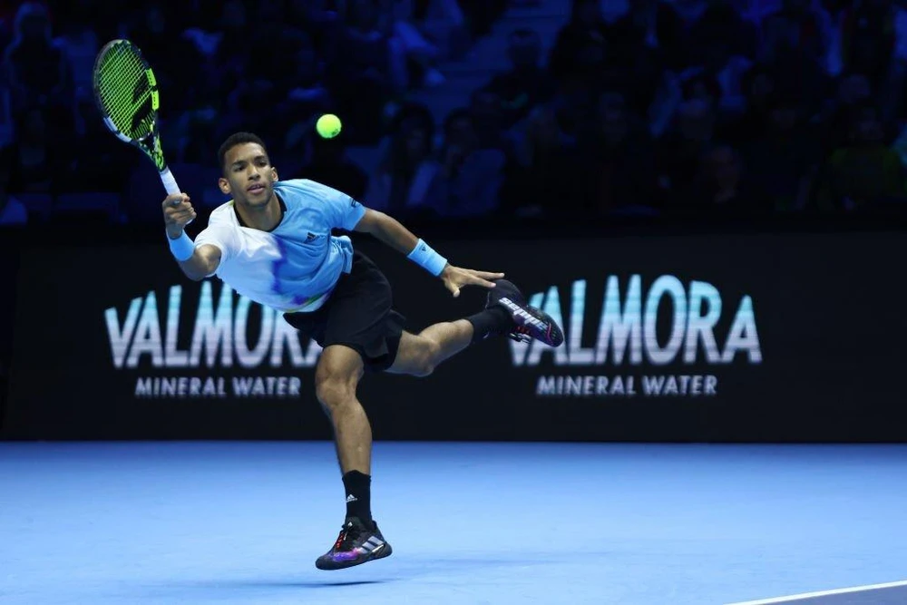 Tài năng trẻ người Canada Auger-Aliassime. Ảnh: GETTY Auger-Aliassime