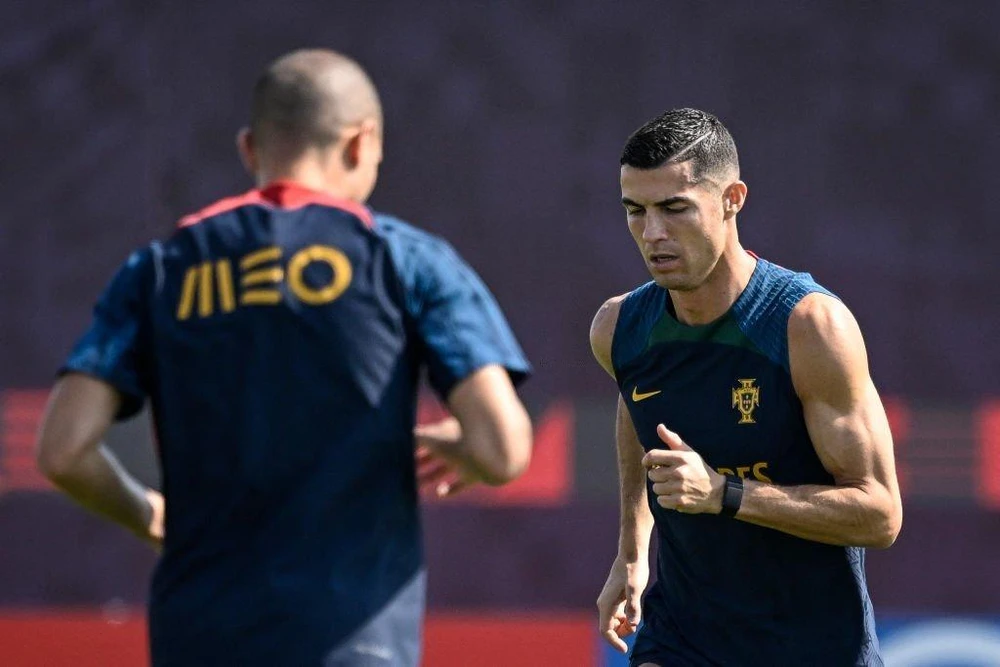 Siêu sao Ronaldo gây bão dư luận trước thềm World Cup 2022. Ảnh: GETTY