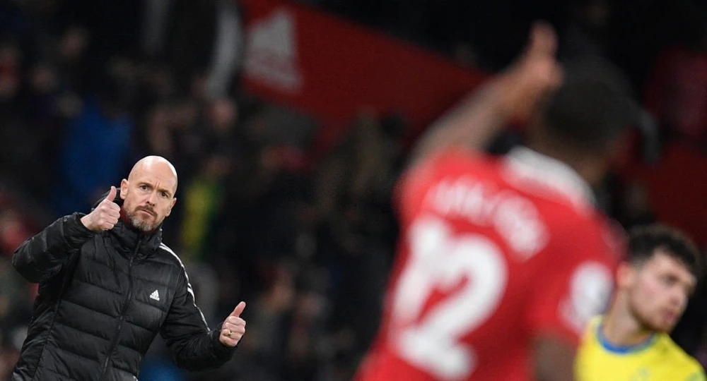 HLV Erik ten Hag cần những chân sút chất lượng trên hàng công MU. Ảnh: GETTY