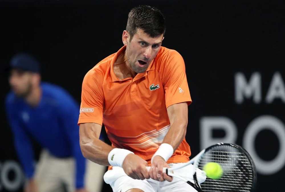 Novak Djokovic đang có phong độ tốt hơn so với Nadal. Ảnh: GETTY
