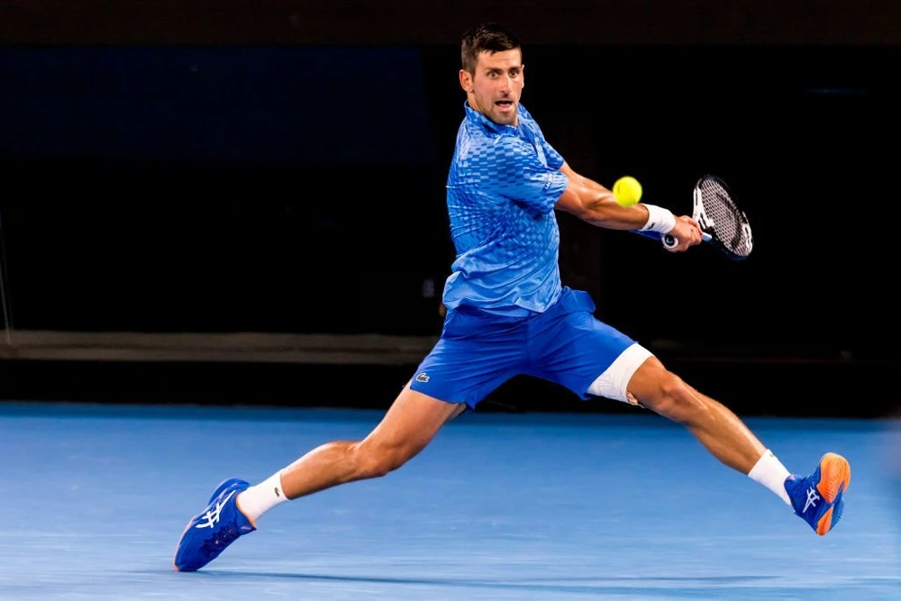 Nếu vô địch Úc mở rộng, ngoài ngôi số 1 thế giới, Djokovic còn san bằng kỷ lục đoạt 22 danh hiệu Grand Slam của Nadal. Ảnh: GETTY