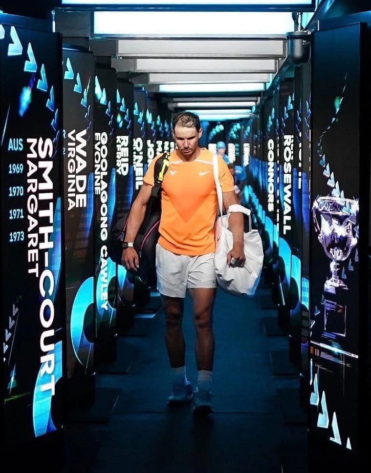 Đương kim vô địch Nadal sớm dừng bước ở Úc mở rộng do chấn thương. Ảnh: GETTY Đương kim vô địch Nadal sớm dừng bước ở Úc mở rộng do chấn thương. Ảnh: GETTY