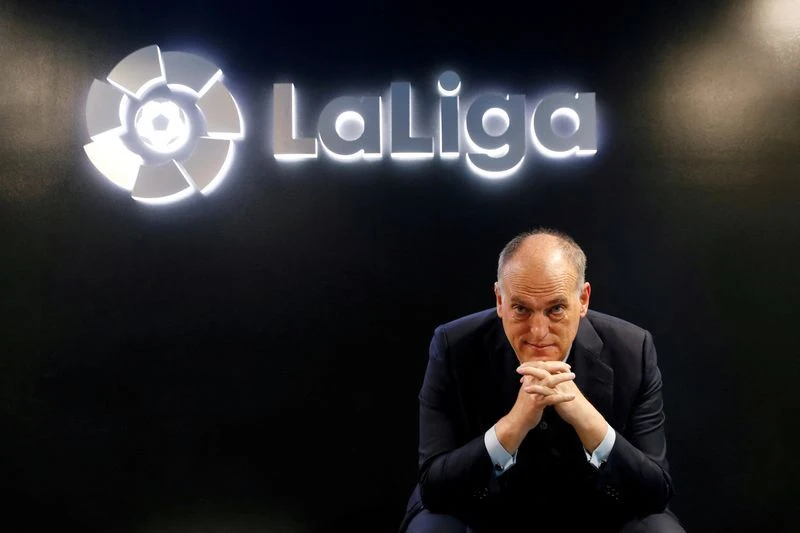 Chủ tịch La Liga, ông Javier Tebas.