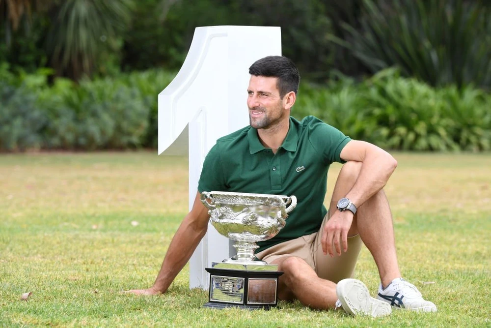 Novak Djokovic sẽ thống trị vị trí số 1 thế giới thêm nhiều tuần nữa. Ảnh: GETTY
