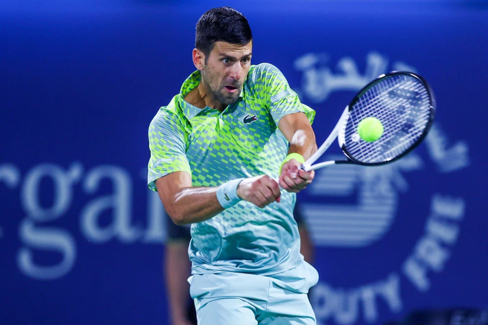 Tay vợt số 1 thế giới, Djokovic đặt mục tiêu cao tại Olympic Paris 2024. Ảnh: GETTY