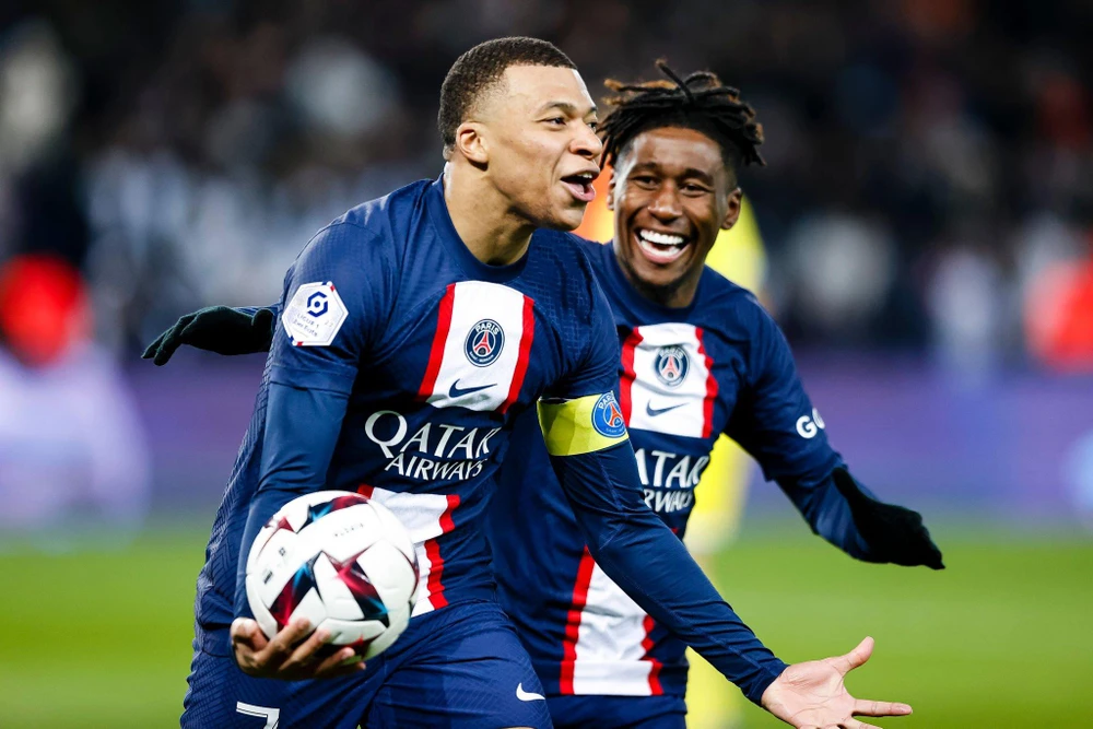 Siêu sao người Pháp "nổ súng" tại Ligue 1. Ảnh: GETTY