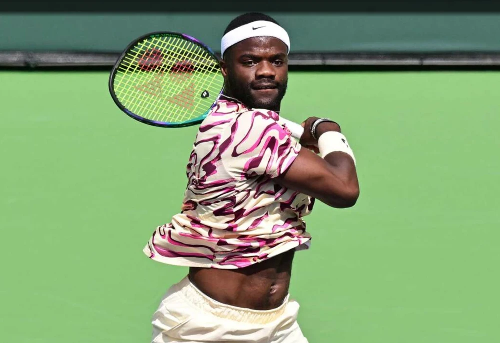 Frances Tiafoe lần đầu tiên lọt vào bán kết ATP Masters 1000. Ảnh: ATP Frances Tiafoe lần đầu tiên lọt vào bán kết ATP Masters 1000. Ảnh: ATP